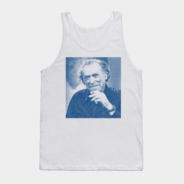 Charles Bukowski - Classic Sketch Tank Top by NavyVW